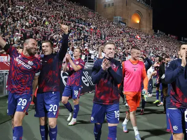 Foto: Bologna Tantang AC Milan di Final Coppa Italia